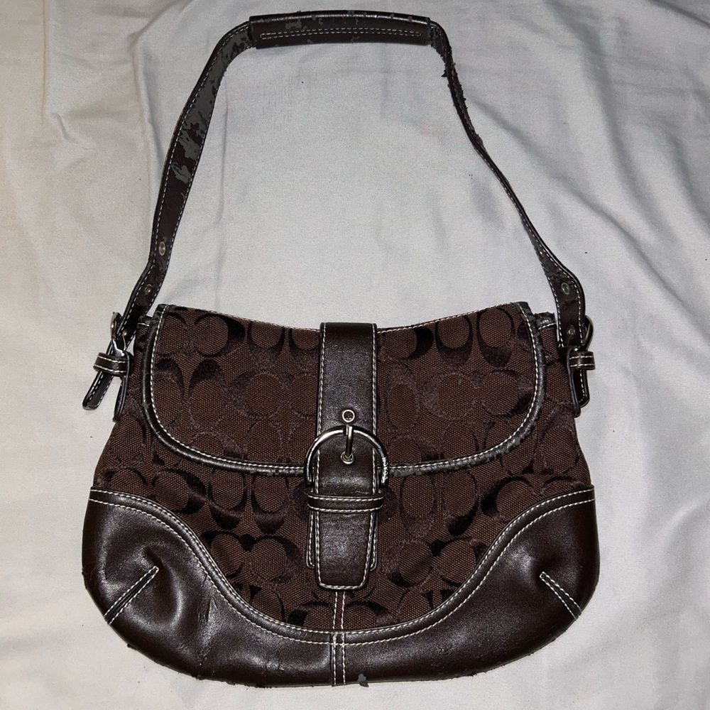 Coach Brown Shoulder Bag